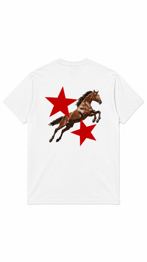“White Collatz Horse” Graphic Tee
